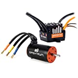 Spektrum Firma 85A Brushless Smart ESC / 3300Kv Sensorless Motor Combo, SPMXSEMC01, Black