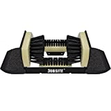 Jobsite Boot Scrubber - Outdoor Shoe Scraper Cleaner Brush - Extra Wide