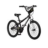 Schwinn Koen & Elm Toddler and Kids Bike, For Girls and Boys, 20-Inch Wheels, BMX Style, Kickstand Included, Chain Guard and Number Plate, Black