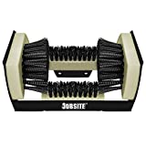 JobSite The Original Boot Scrubber - All Weather Industrial Shoe Cleaner & Scraper Brush