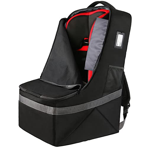Padded Car Seat Travel Backpack Bag,Durable Large Backpack...