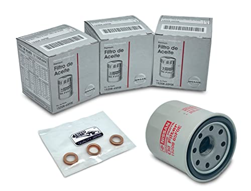 SET 3 PCS NEW Genuine OEM Engine Oil Filter 15208-65F0E +...