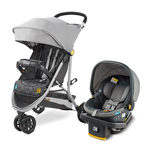 Century Stroll On 3-Wheel 2-in-1 Lightweight Travel System...
