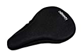 Domain Cycling Premium Bike Gel Seat Cushion Cover 10.5'x7' Most Comfortable Bicycle Saddle Pad for Spin Class or Outdoor Biking