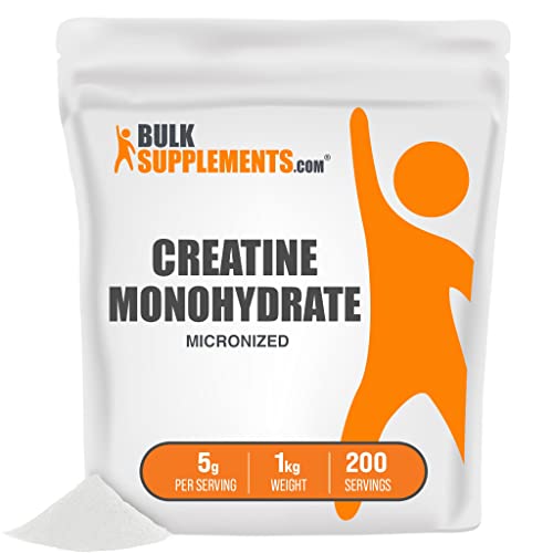 BulkSupplements.com Creatine Monohydrate Powder - Pre...