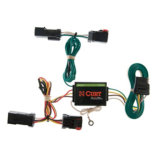 CURT 55382 Vehicle-Side Custom 4-Pin Trailer Wiring Harness,...