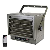 Comfort Zone CZ230ER Digital Fan-Forced Ceiling Mount Heater with Full-Function Remote and 12-Hour Timer