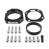NICECNC K20 K24 RBC RRC Dual Throttle Body Adapte 62mm 70mm Compatible with Honda Civic Si Integra Type R Civic Type R, Compatible with Acura RSX Type S K20Z1 K20A1 K20A2 K24A K20A3