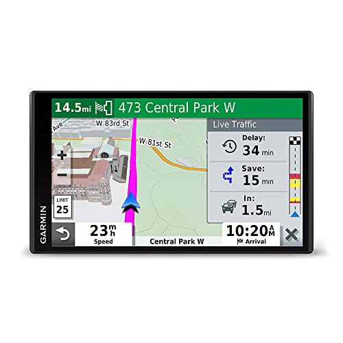 Garmin DriveSmart 65, Built-In Voice-Controlled GPS...