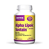 Jarrow Formulas Alpha Lipoic Sustain 300 mg - 120 Tablets - Universal Antioxidant + Biotin - Glucose Metabolism & Energy Production Support - Releases ALA Over Longer Period - Up to 120 Servings
