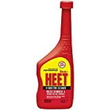 ISO-HEET Water Remover And Premium Fuel Line Antifreeze + Injector Cleaner - Helps Increase Gas Mileage - Improves Engine Performance - Year Round Performance, 12 fl. oz. (28202) , Red