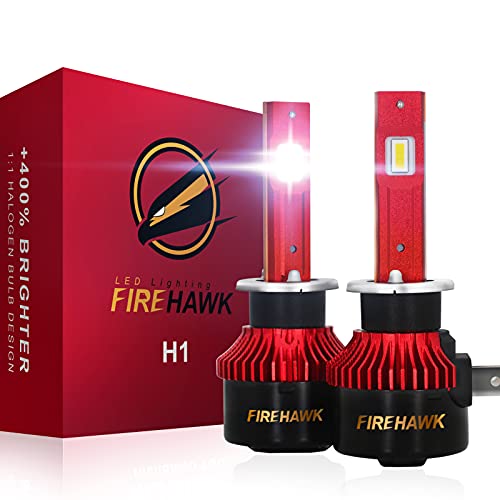Firehawk 2022 New H1 LED Bulbs, 15000LM Japanese CSP, 400%...