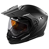 Castle X EXO-CX950 Modular Snowmobile Helmet - Matte Black - XLG