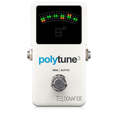 TC Electronic PolyTune 3 Polyphonic LED Guitar Tuner Pedal...