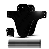 FETESNICE 2 Pcs Mountian Bike Fender,MTB Mudguard,Front and Rear Bicycle Fender,Fits 26', 27.5', 33', Plus Size and Fat Bike Wheel Sizes(Black)