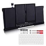 Replacement Laptop Battery for Apple MacBook Air 13 inch A1466(Mid 2012, Mid 2013, Early 2014, Early 2015,2017) A1369(Late 2010, Mid 2011 Version) 7200mAh,fits A1496 A1405 A1377 [New Upgraded 3.0]