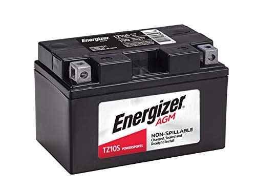 Energizer TZ10S AGM Motorcycle and ATV 12V Battery, 190 Cold...