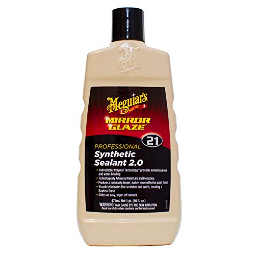 Meguiar's M2116 Mirror Glaze Synthetic Sealant 2.0, 16 Fluid...