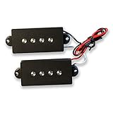 BexGears Bass Humbuckers Pickups Set for 4 String PB Style Electric Bass Replacement