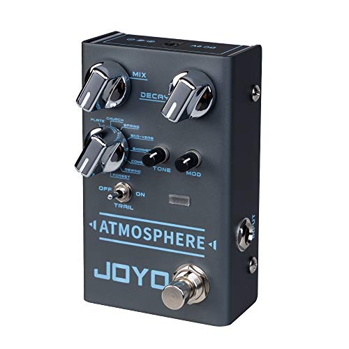 JOYO Reverb Pedal 9 Digital Reverb Types with Modulation and...