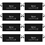 12V 200Ah 4D SLA AGM Battery Replacement for Inverters - 8 Pack