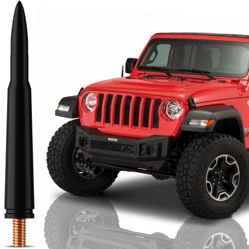 Bullet Antenna Mast for Jeep Wrangler JK JL Gladiator...