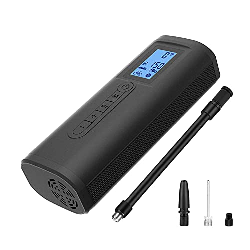 Cordless Tire Inflator Portable Air Compressor for Car, Bike...