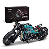 Nifeliz Cafe Racer Motorcycle Building Kit (431 Pieces)