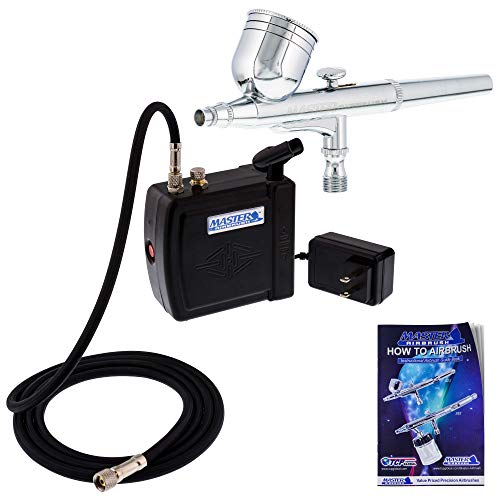 Master Airbrush Multi-Purpose Airbrushing System Kit with...