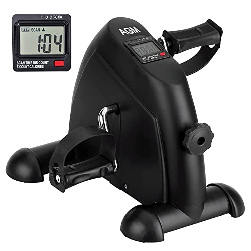 Mini Exercise Bike, AGM Under Desk Bike Pedal Exerciser Foot...