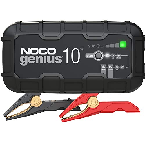 NOCO GENIUS10, 10A Fully-Automatic Smart Charger, 6V and 12V...
