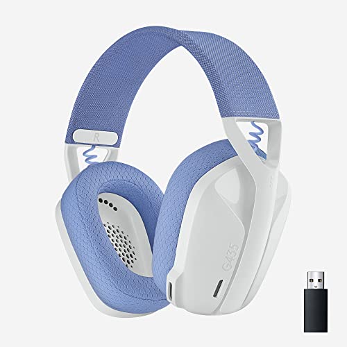 Logitech G435 LIGHTSPEED and Bluetooth Wireless Gaming...