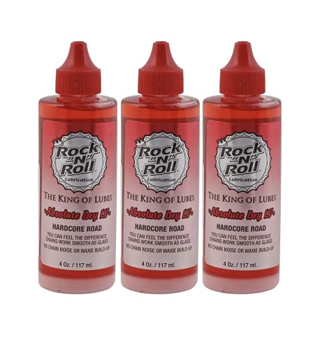 Rock-N-Roll Absolute Dry LV Bicycle Chain Lube Made for Road...