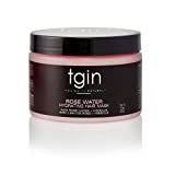 tgin Rose Water Hydrating Hair Mask for Natural hair - Curls - Waves - Low Porosity Hair - Fine Hair