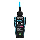 Muc Off Wet Chain Lube, 120 Milliliters - Biodegradable Bike Chain Lubricant, Suitable for All Types of Bike - Formulated for Wet Weather Conditions