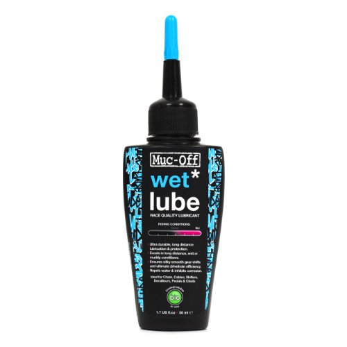 Muc Off Wet Chain Lube, 120 Milliliters - Biodegradable Bike...