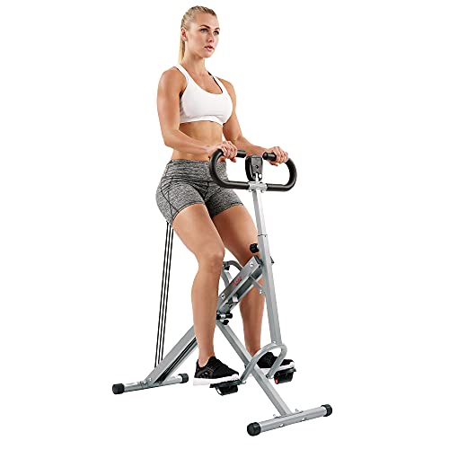 Sunny Health & Fitness Squat Assist Row-N-Ride™ Trainer...