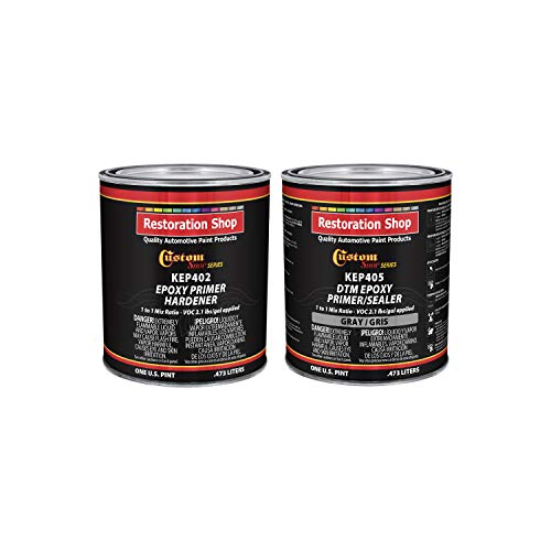 Custom Shop - Gray Epoxy Primer/Sealer 2.1 VOC (1 Quart Kit)...