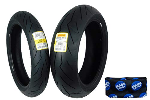Pirelli Diablo Rosso III Front & Rear Street Sport...