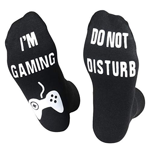 Do Not Disturb Gaming Socks, Funny Gamer Socks Fathers Day...