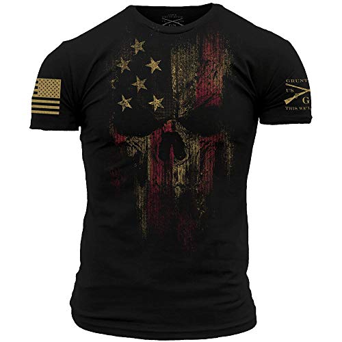 Grunt Style American Reaper 2.0 - Men's T-Shirt (Black,...