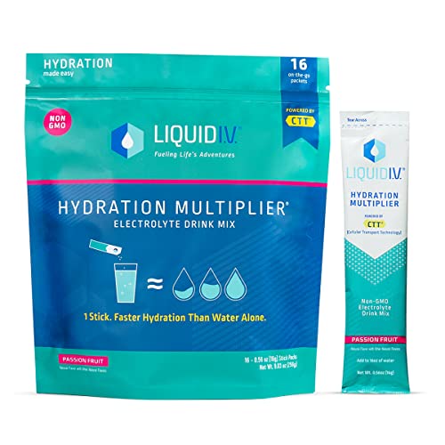 Liquid I.V. Hydration Multiplier - Passion Fruit - Hydration...