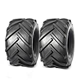 MaxAuto 2 PCS Zero Turn Mower Tire 21X11.00-8 LRB/4Ply for All-Terrain Vehicle All-Season Tire