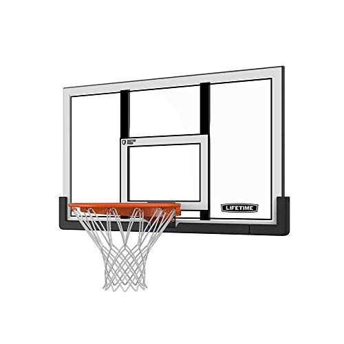 Lifetime 73729 48 in. Shatter Proof Backboard Rim Combo,...