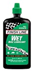 Finish Line WET Bike Lubricant Squeeze Bottle, 8 oz.