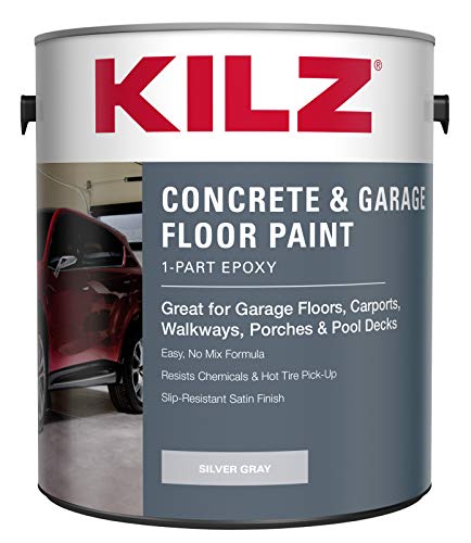 KILZ L377611 1-Part Epoxy Acrylic Interior/Exterior Concrete...