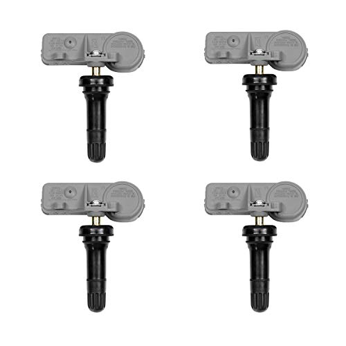 Tire Pressure Sensor 315MHz TPMS Snap-in 4Pcs for Chevy GMC...
