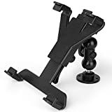 iTODOS Truck Tablet Mount for All 7' - 11' Tablets and GPS Navigation, Fit for Truck, Car, Commercial Vehicles, Boat, Desk,Aluminum Alloy Base, Compatible with Samsung Tab, Nexus, iPad Car Mount