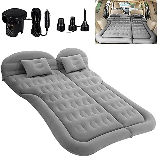 SAYGOGO SUV Air Mattress Camping Bed Cushion Pillow -...
