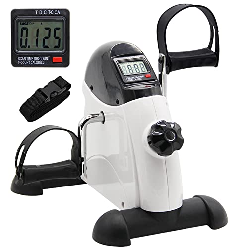 Hausse Portable Exercise Pedal Bike for Legs and Arms, Mini...